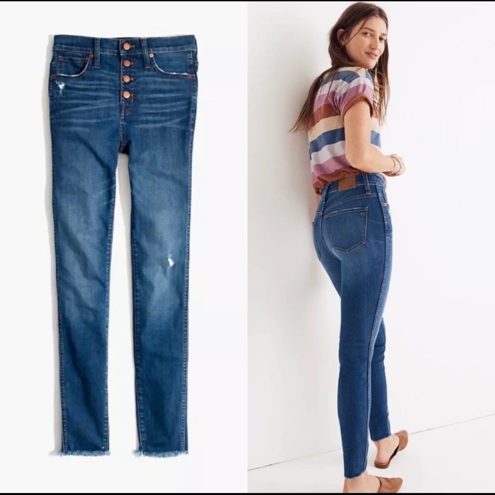 Madewell Hanna high waist jeans
